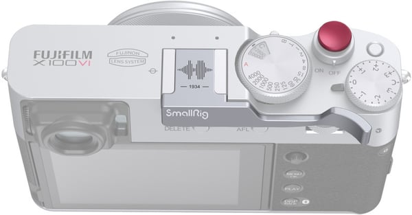SmallRig 4566 Fujifilm X100VI / X100V - håndtag, sølv