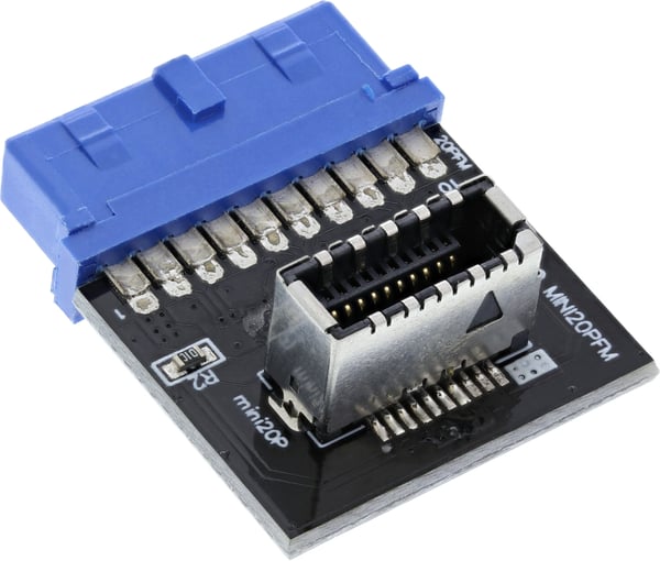 InLine USB 3.0 till USB 3.1 Framsidan Nyckel-A Adapter intern modul
