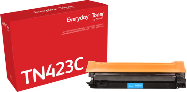 Xerox Everyday Brother TN-423C -lasertoner, cyan