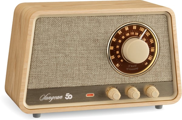 Sangean WR-101 bordsradio, Bluetooth, ljus ek