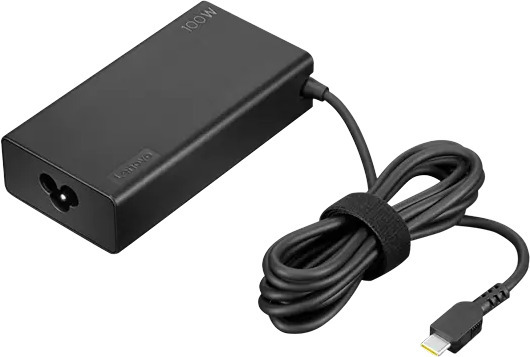 Lenovo 100 W AC Adapter (USB Type-C) -strømadapter