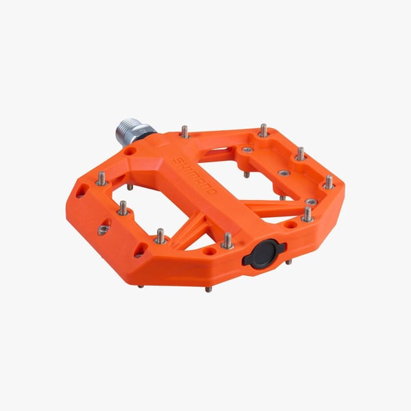 Shimano PD-GR400 Flat Pedal pedaler, orange