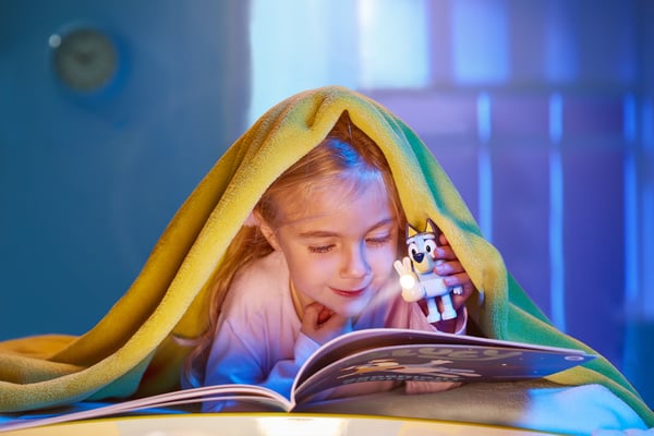 Bluey GoGlow Dream 3-i-1 natlampe og søvnassistance