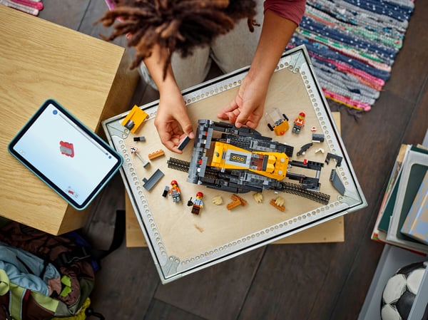 LEGO City 60466 Gul bulldozersläp