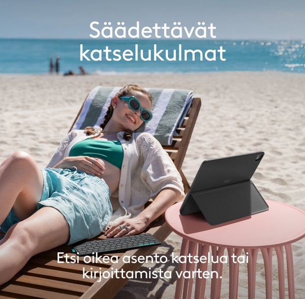 Logitech Flip Folio för 13-tums iPad Pro och iPad Air
