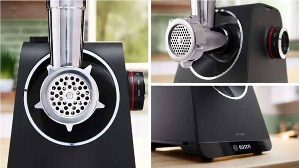 Bosch Serie 4 MultiPower MFWS440B köttkvarn, 1900 W, svart
