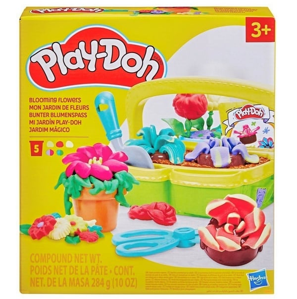 PLAY-DOH Blommande blommor, modellervaxset