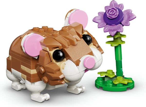 LEGO Creator 31376 Förtjusande hamster och blomma 3-i-1