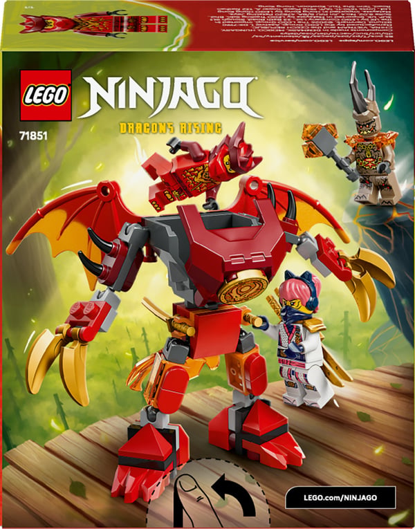 LEGO Ninjago 71851 Kais drakstridspaket