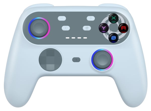 Oniverse Walli trådlös spelkontroll, retro grå, Switch / Switch 2