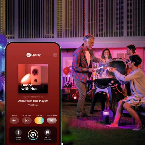 Philips Hue Festavia Permanent dekorationsljusslingor, 18 m