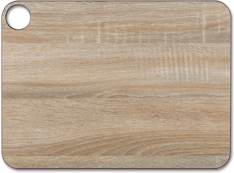 Arcos skärbräda, träfiber 37,7 x 27,7 cm, trä mönster