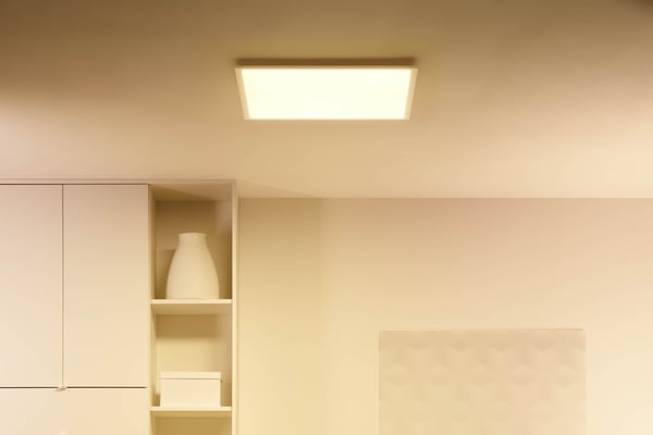 WiZ smart LED-panel, hvid, 60 x 60 cm