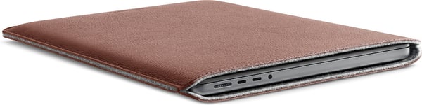 Woolnut läderväska - skyddsfodral för 14-tums MacBook Pro, konjak
