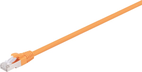 Fuj:tech CAT6A S/FTP nätverkskabel, 1,5 m, orange