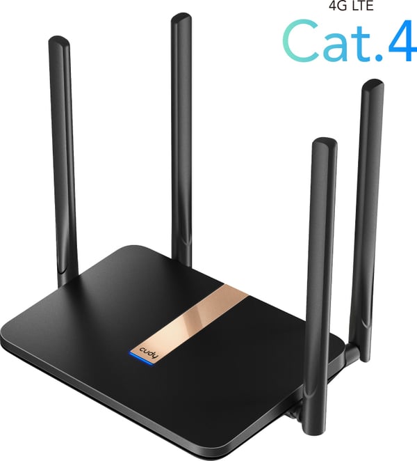 Cudy LT500D AC1200 4G LTE-modem och WiFi-basstation