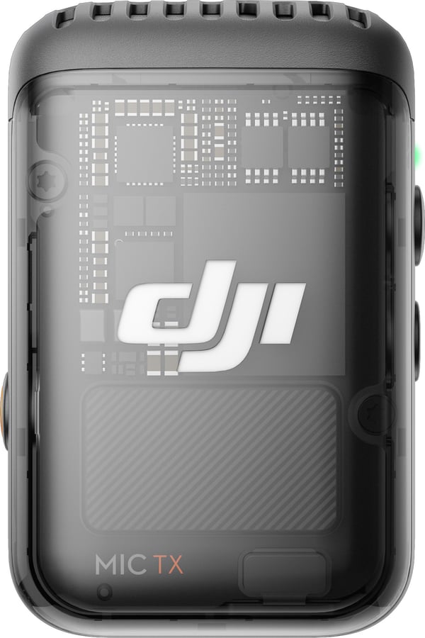 DJI Mic 2 sändare/mikrofon, svart