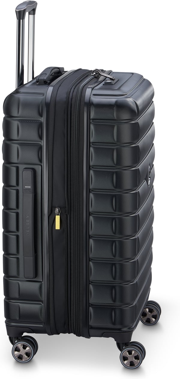 Delsey Shadow 5.0 Expanderbar 66 cm rejsetaske, sort