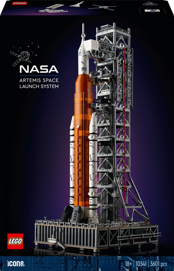 LEGO Icons NASA Artemis Space Launch System 10341