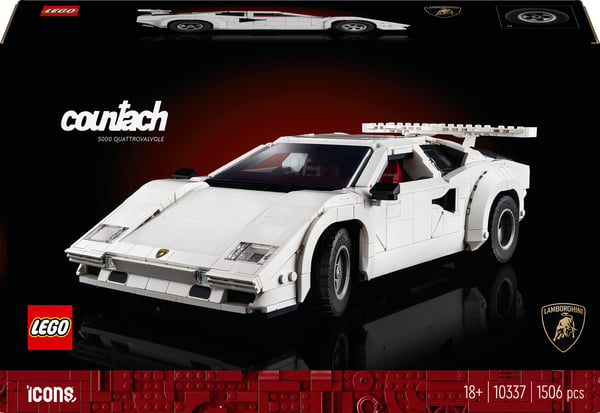 LEGO Icons 10337 – Lamborghini Countach 5000 Quattrovalvole
