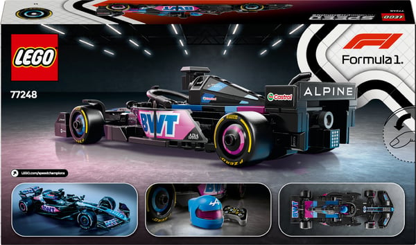 LEGO Speed Champions 77248 – BWT Alpine F1® Team A524 - racerbil