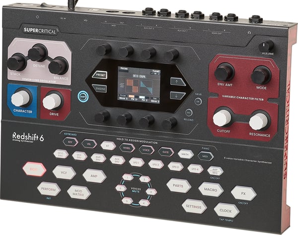 Superkritisk Redshift 6-synthesizer