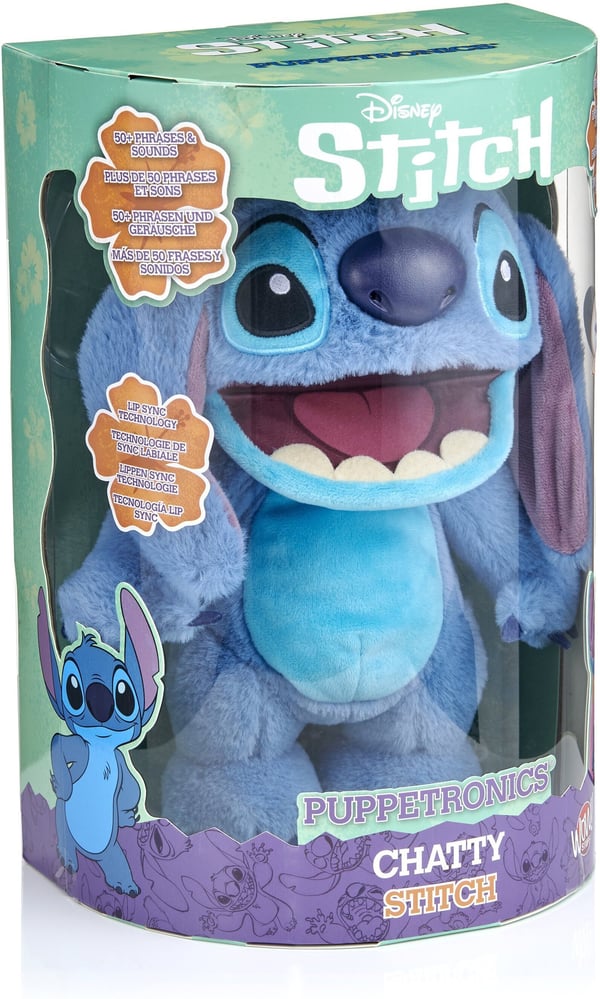 Disney Stitch Puppetronics Chatty Stitch interaktiv leksak
