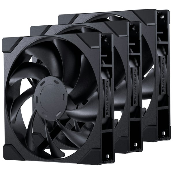 Phanteks M25 Gen2 140 mm PWM-blæser, sort, 3 stk