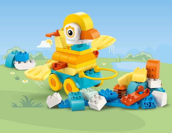 LEGO Duplo 10448 - Djur på hjul – 3-i-1-set