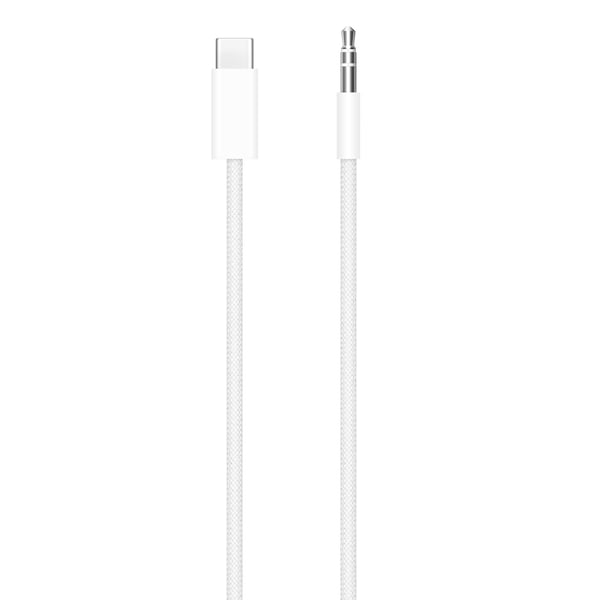 Apple USB-C - 3,5 mm ljudkabel, vit, 1,2 m