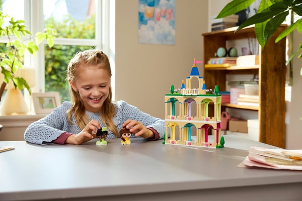 LEGO Disney Princess 43291 Belles och Tianas slott i miniformat