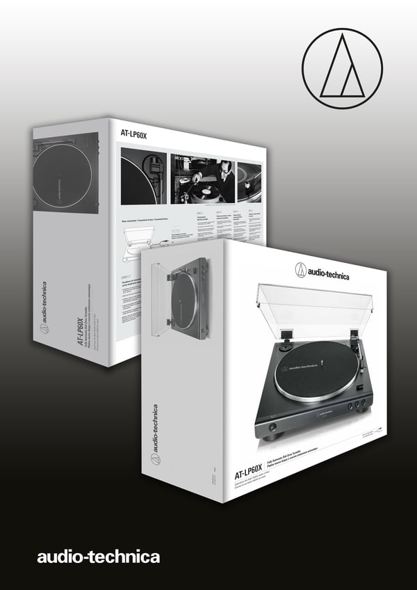 Audio-Technica AT-LP60X skivspelare