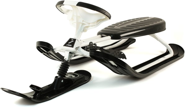 Stiga Snowracer Supreme GT -kälke, vit
