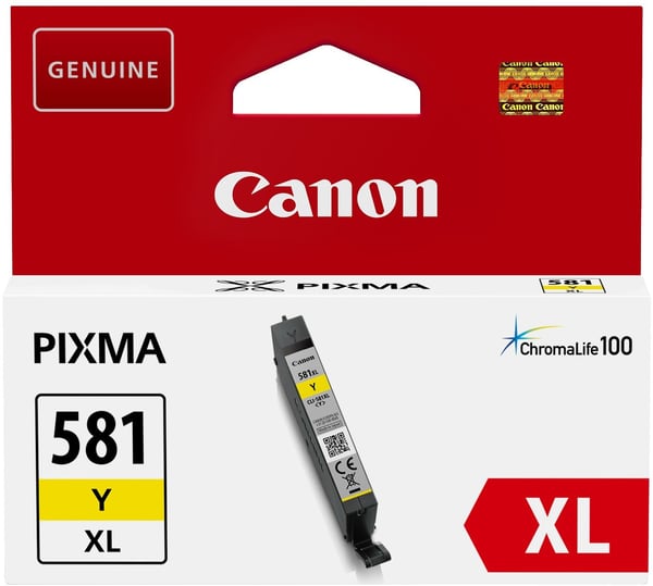 Canon CLI-581XLY - bläckpatron, gul