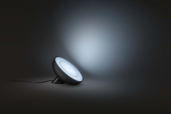 Philips Hue Bloom vit och färg atmosfär - Smart bordlampa, svart