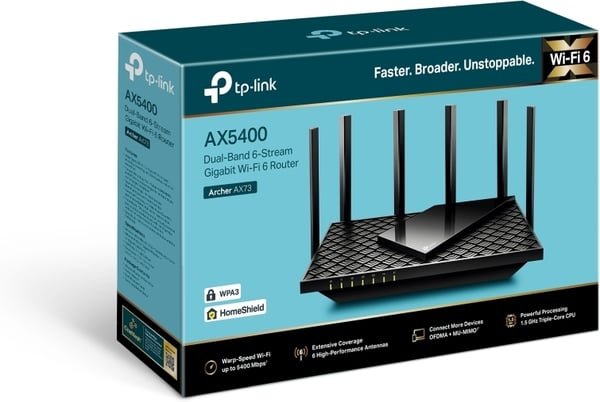 TP-LINK Archer AX73 Dualband WiFi6-router