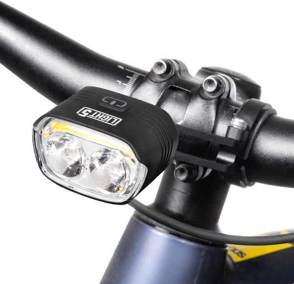 LIGHT5 EB2000 -elcykelbelysning, 2000 lm