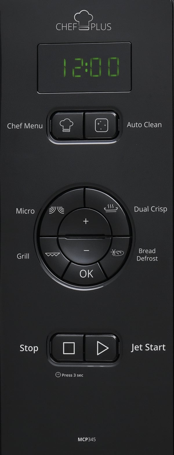 Whirlpool MCP 345 BL mikrobølgeovn, sort