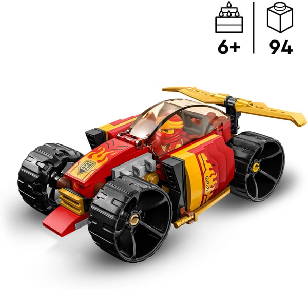 LEGO NINJAGO Kais ninjaracerbil EVO 71780 Bygg- och lekset (94 delar)
