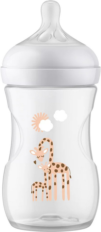 Philips Avent SCY903/66 Natural Response - sutteflaske, 260 ml, giraf