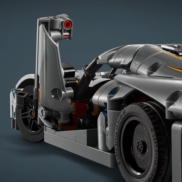 LEGO Technic Koenigsegg Jesko Absolut grå hyperbil 42173