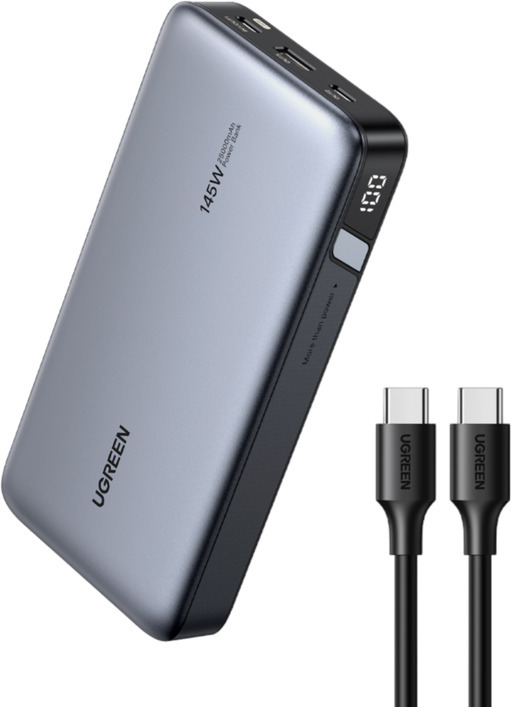 UGREEN 25000 mAh Power Bank -nødlader, 145W