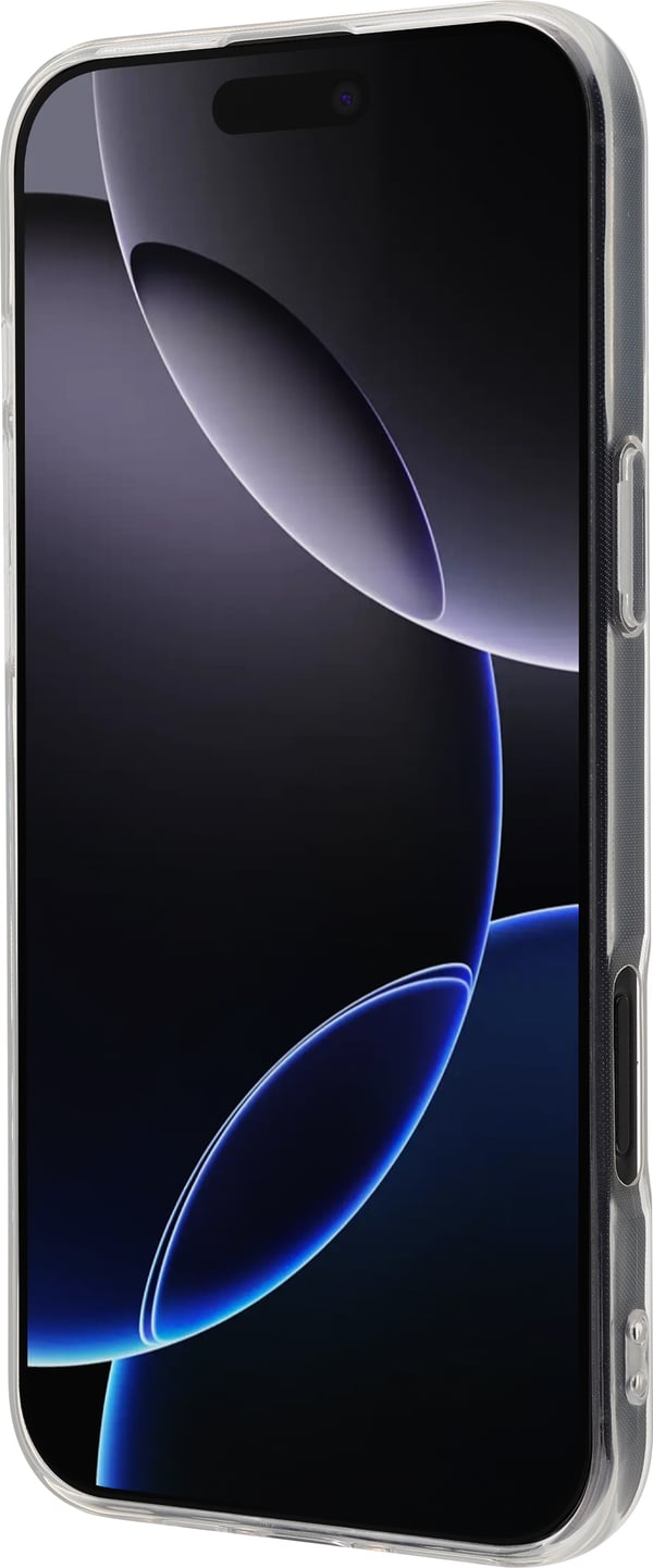 FoneKit silikonfodral, iPhone 16 Pro Max, genomskinlig