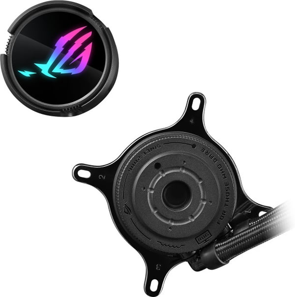 Asus ROG STRIX LC III 240 ARGB -vandskølesystem, sort