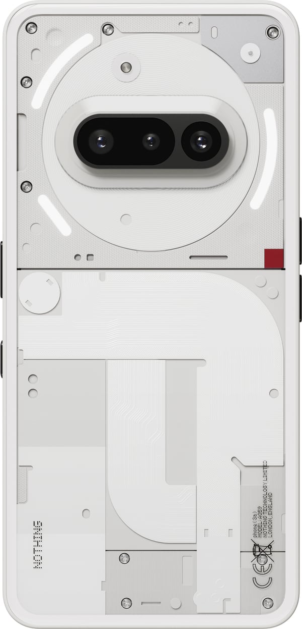 Nothing Phone (3a) mobil, 256/12 GB, vit