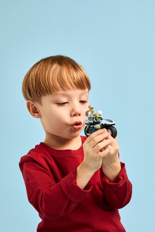 LEGO City 60455 Polisjaktsmotorcykel