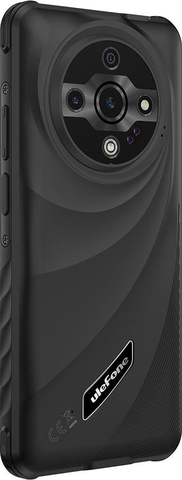 Ulefone Armor X31-telefon, 128/6 GB, svart