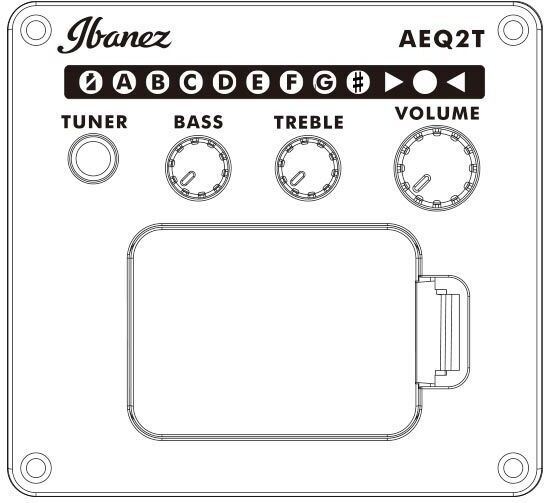 Ibanez VC44CE-OPN elektroakustisk gitarr