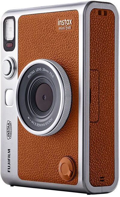 Fujifilm Instax Mini EVO snabbkamera, brun