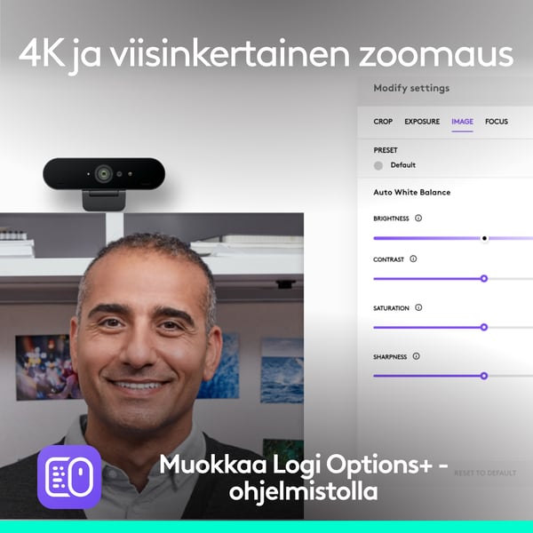 Logitech Brio 4K webbkamera
